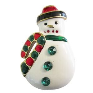 Snowman Christmas Pin (vintage)